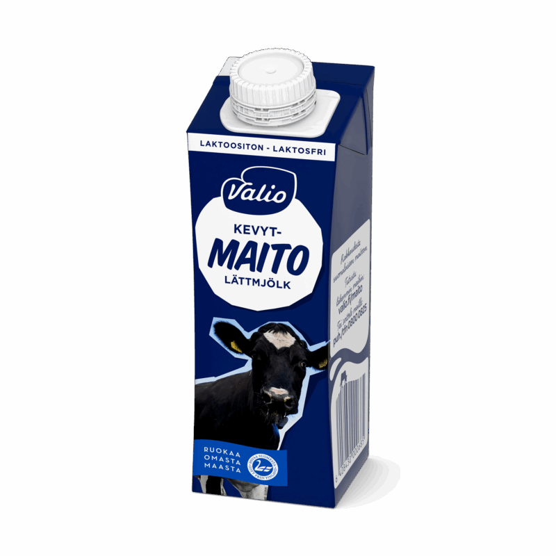 Valio kevytmaito 2,5 dl laktoositon UHT