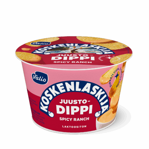 Valio Koskenlaskija® juustodippi spicy ranch laktoositon e185 g