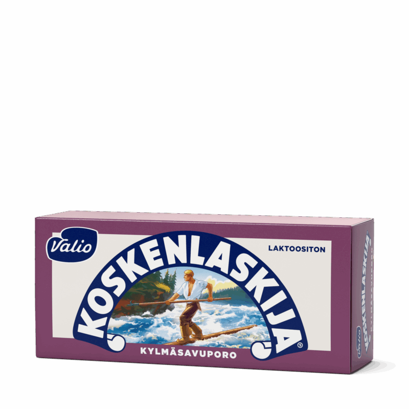 Valio Koskenlaskija® kylmäsavuporo sulatejuusto laktoositon e250 g