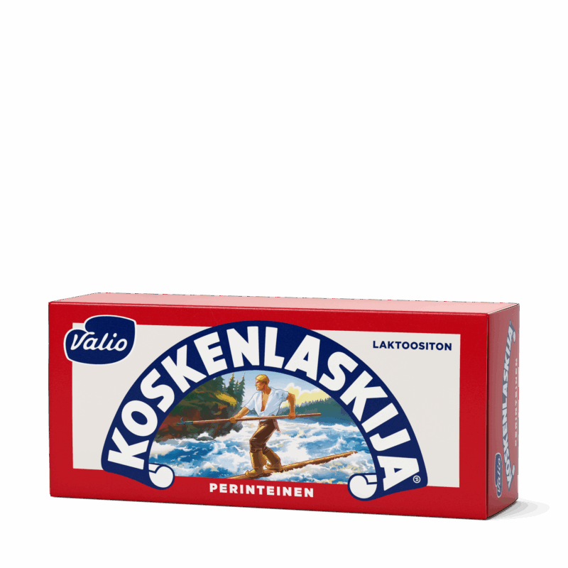 Valio Koskenlaskija® perinteinen sulatejuusto laktoositon e250 g