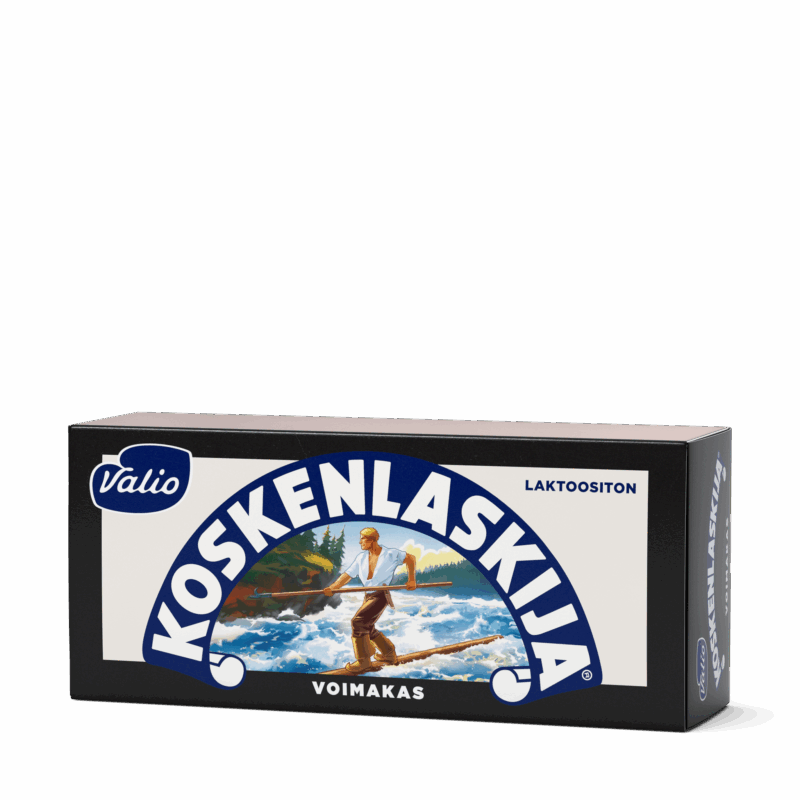 Valio Koskenlaskija® voimakas sulatejuusto laktoositon e250 g