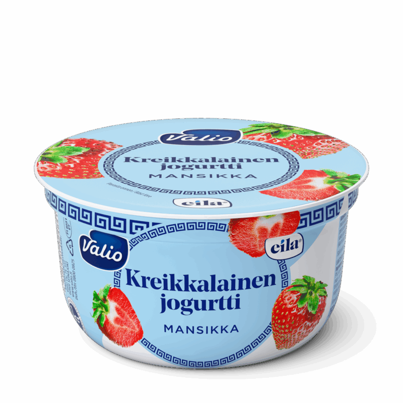 Valio kreikkalainen jogurtti mansikka laktoositon 150 g