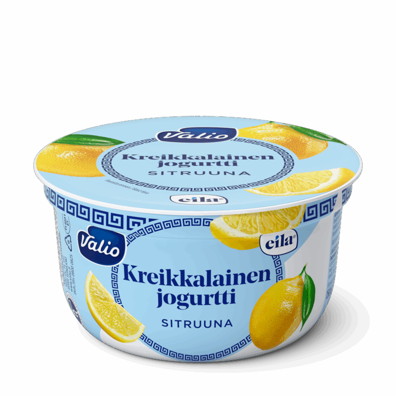Valio kreikkalainen jogurtti sitruuna laktoositon 150 g