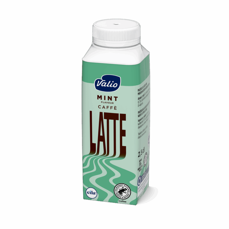 Valio Latte mint maitokahvijuoma 2,5 dl laktoositon
