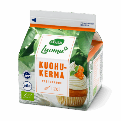 Valio Luomu™ kuohukerma laktoositon 2 dl