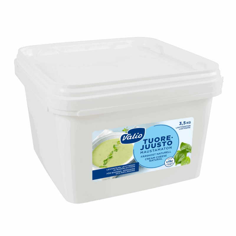 Valio tuorejuusto maustamaton laktoositon 3,5 kg