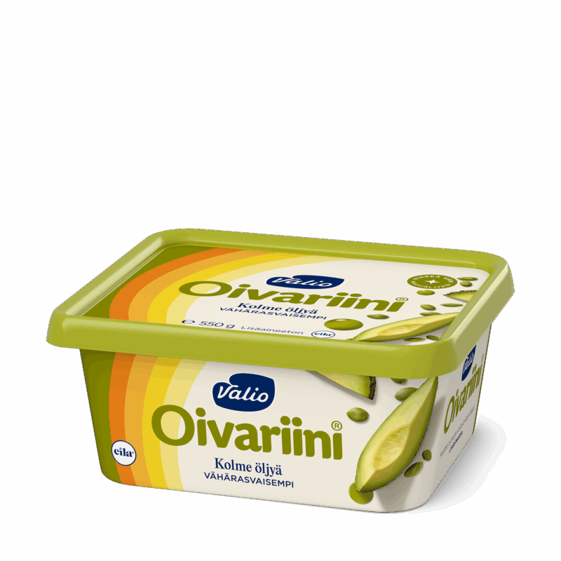 Valio Oivariini® kolme öljyä levite vähärasvaisempi laktoositon 550 g