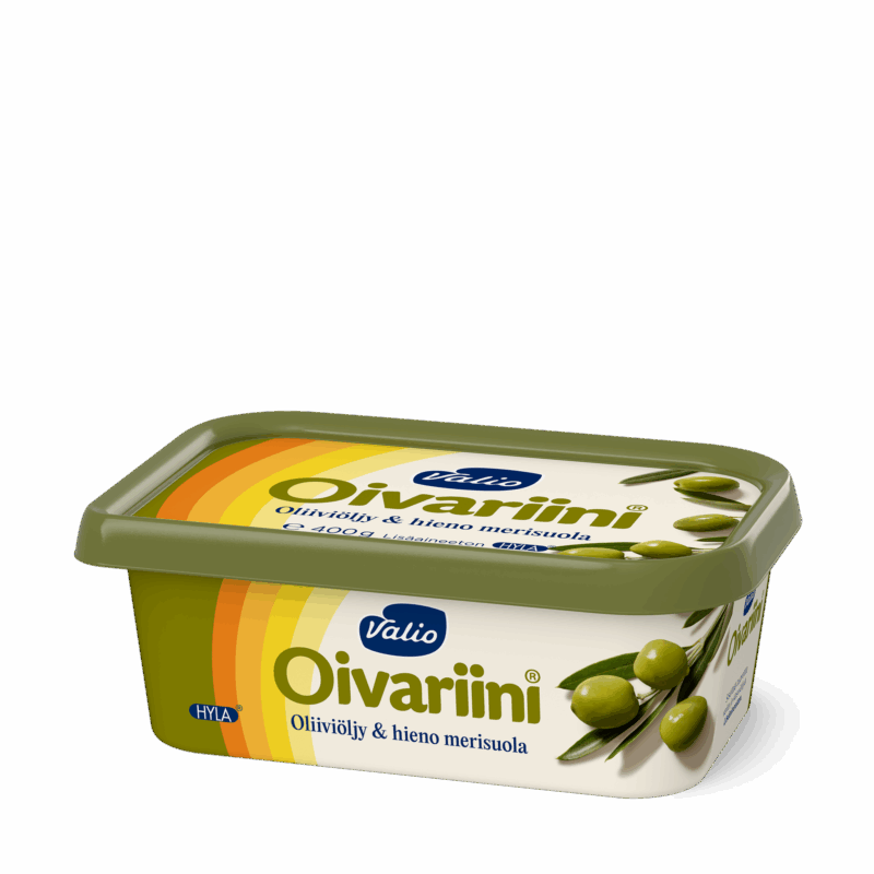 Valio Oivariini® oliiviöljy ja hieno merisuola levite HYLA® 400 g