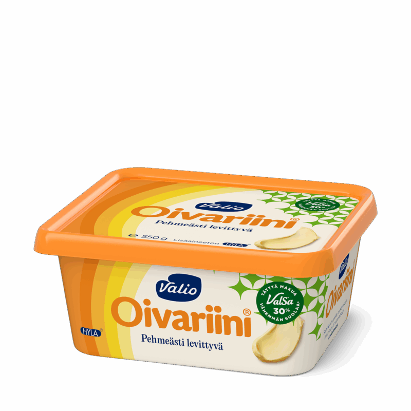 Valio Oivariini® pehmeästi levittyvä levite ValSa® HYLA® 550 g