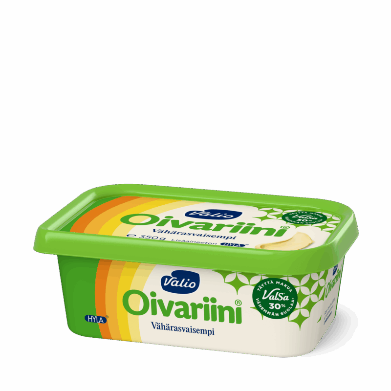Valio Oivariini® vähärasvaisempi levite ValSa® HYLA® 350 g