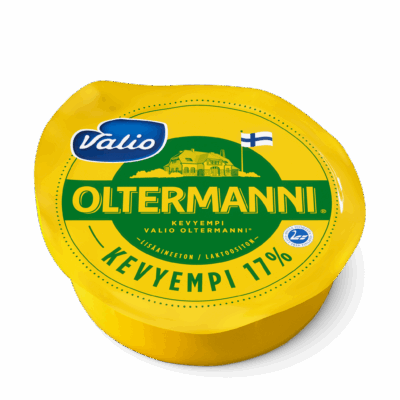 Valio Oltermanni® Kevyempi 17 % kermajuusto e450 g