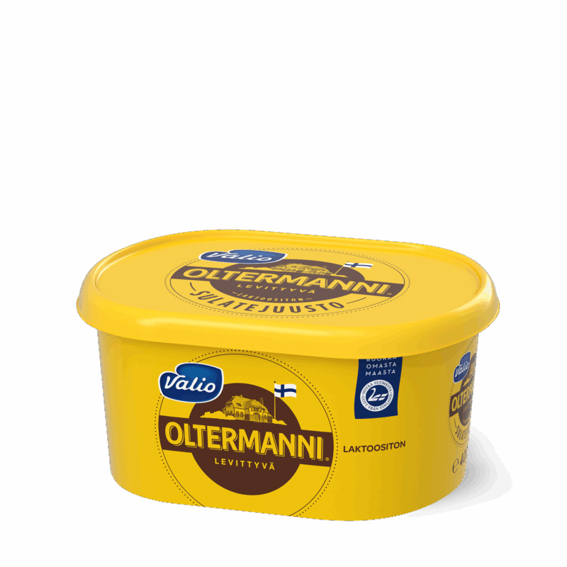 Valio Oltermanni® levittyvä sulatejuusto laktoositon e400 g
