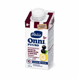 Valio Onni® Banaani-mustaherukkakaurapuuro 215 g UHT (alk 8 kk)