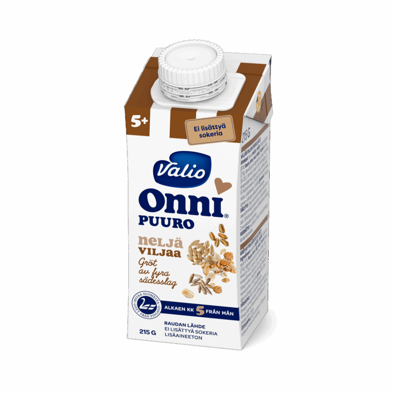 Valio Onni® neljän viljan puuro 215 g UHT (alk 5 kk)
