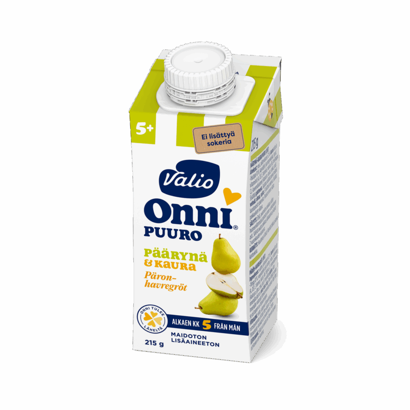 Valio Onni® päärynä-kaurapuuro 215 g UHT (alk 5 kk)