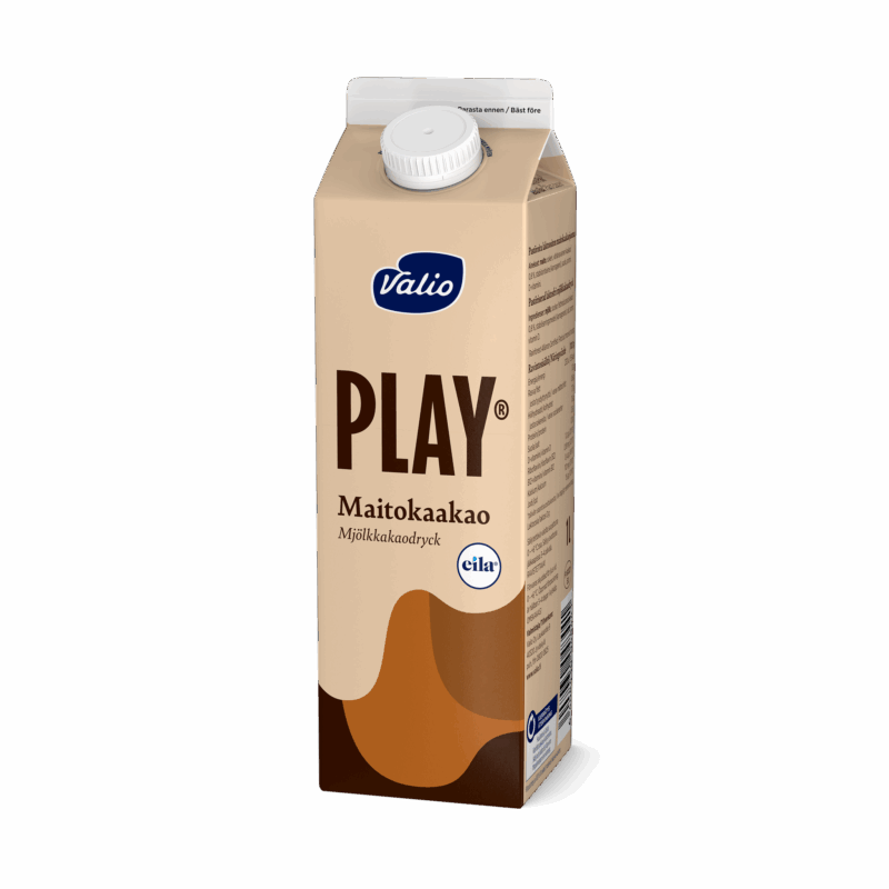 Valio Play® maitokaakaojuoma 1 l laktoositon