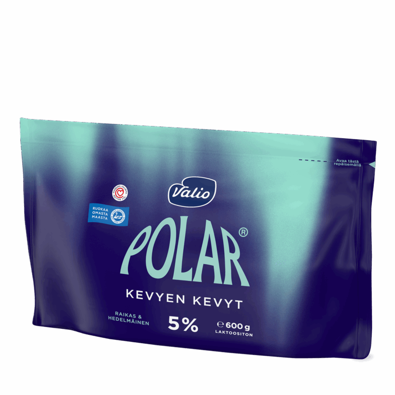 Valio Polar® Kevyen kevyt 5 % juusto e600 g