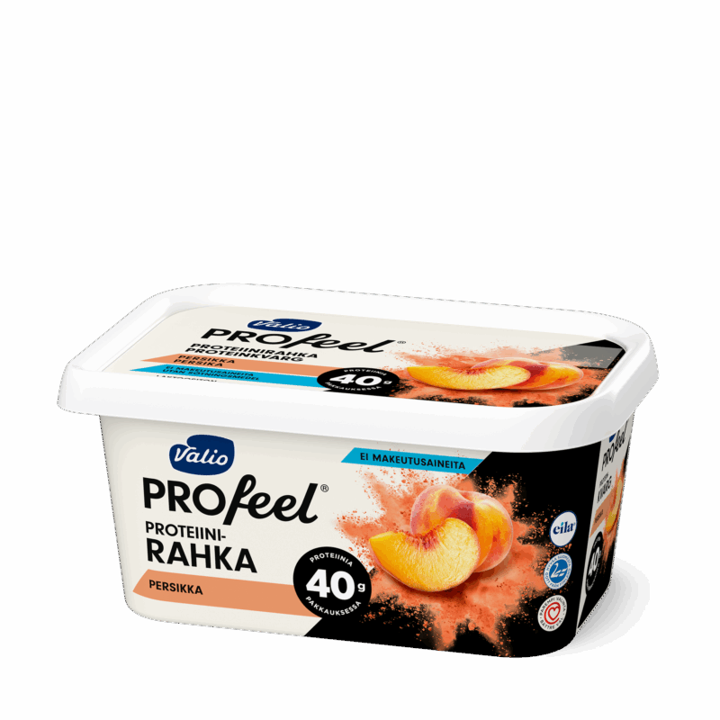 Valio PROfeel® proteiinirahka 400 g persikka laktoositon