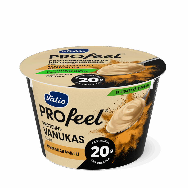 Valio PROfeel® proteiinivanukas 180 g kermakaramelli laktoositon
