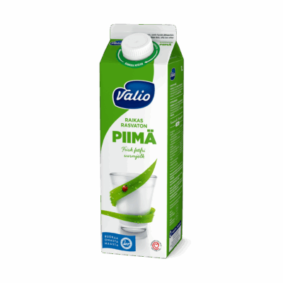 Valio rasvaton piimä 1 l