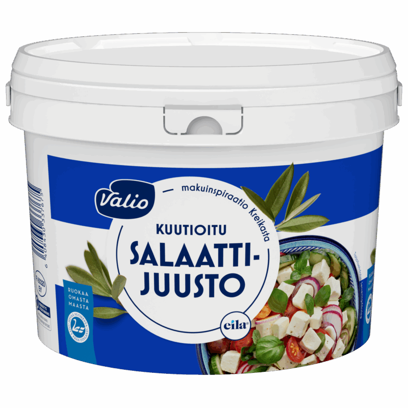 Valio salaattijuustokuutiot laktoositon 2 kg