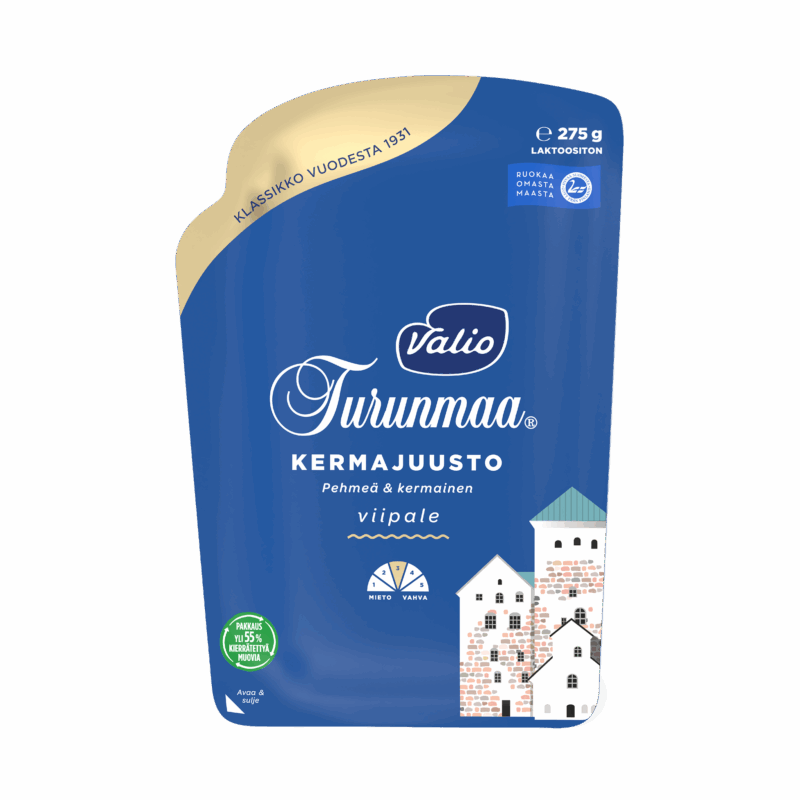 Valio Turunmaa® kermajuustoviipale e275 g