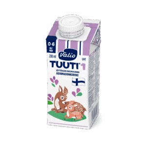 Valio Tuuti® 1 maitopohjainen äidinmaidonkorvike 200 ml UHT, varttilava