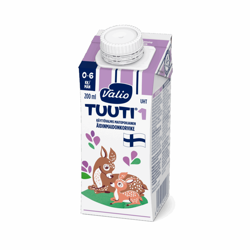 Valio Tuuti® 1 maitopohjainen äidinmaidonkorvike 200 ml UHT