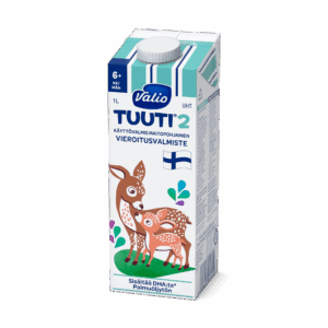 Valio Tuuti® 2 maitopohjainen vieroitusvalmiste 1 l UHT teholava