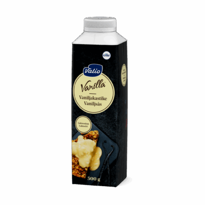 Valio Vanilla™ vaniljakastike laktoositon 500 g