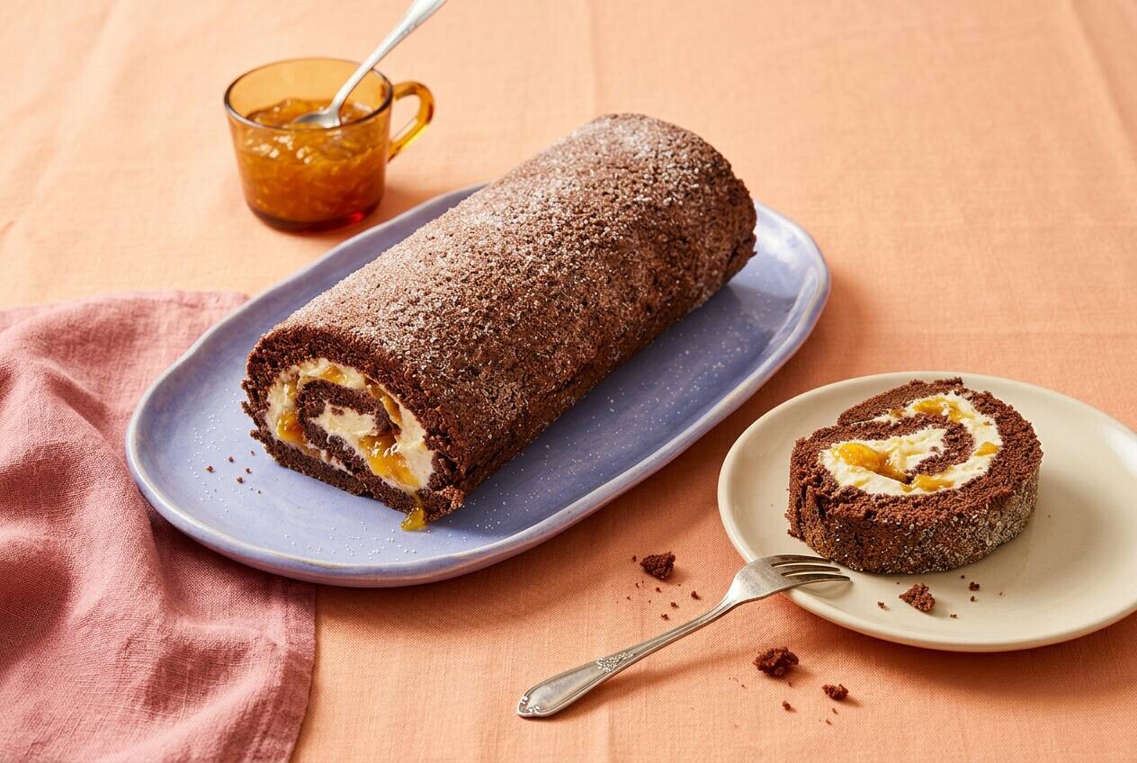 Appelsiini-suklaakääretorttu