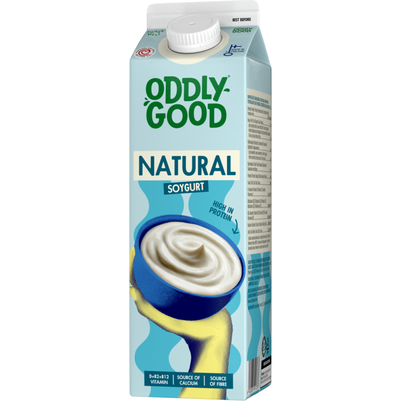 Oddlygood® Soygurt 1 kg maustamaton