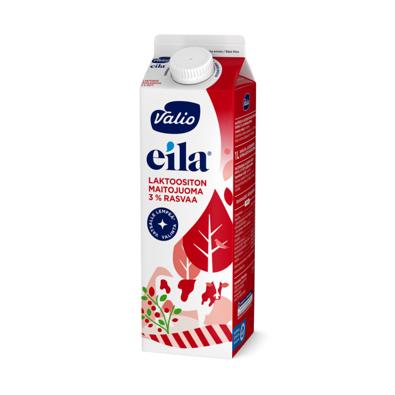 Valio Eila® 3 % maitojuoma 1 l laktoositon