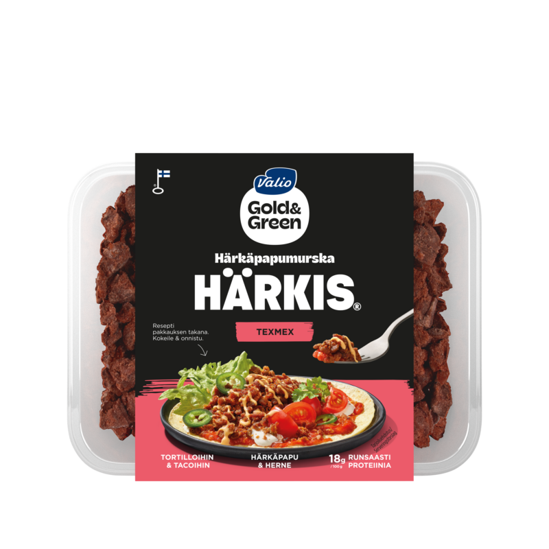 Valio Gold&Green® Härkis härkäpapumurska 250 g Texmex