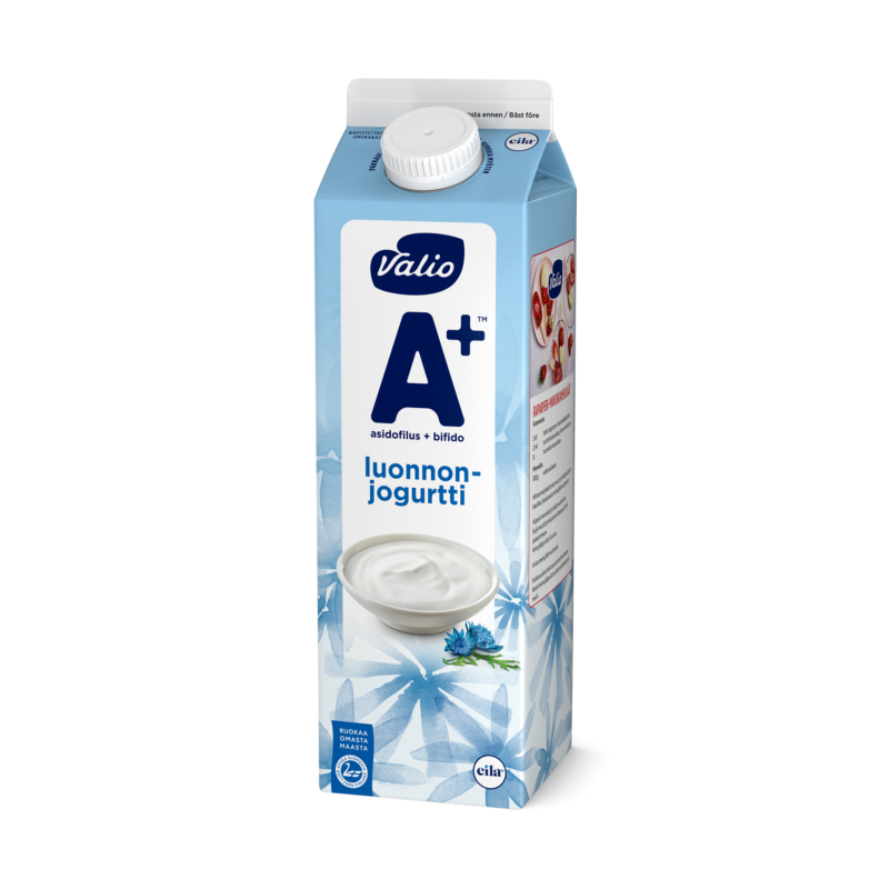 Valio A+™ luonnonjogurtti maustamaton laktoositon 1 kg