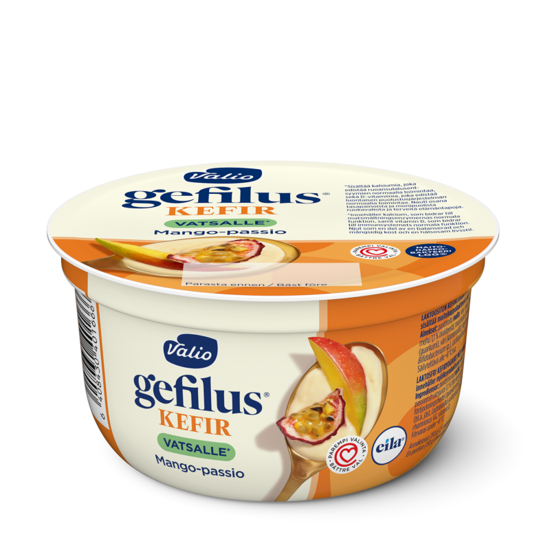 Valio Gefilus® Kefir mango-passio laktoositon 150 g