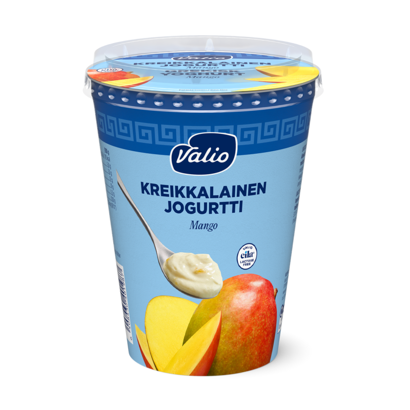Valio kreikkalainen jogurtti mango laktoositon 400 g