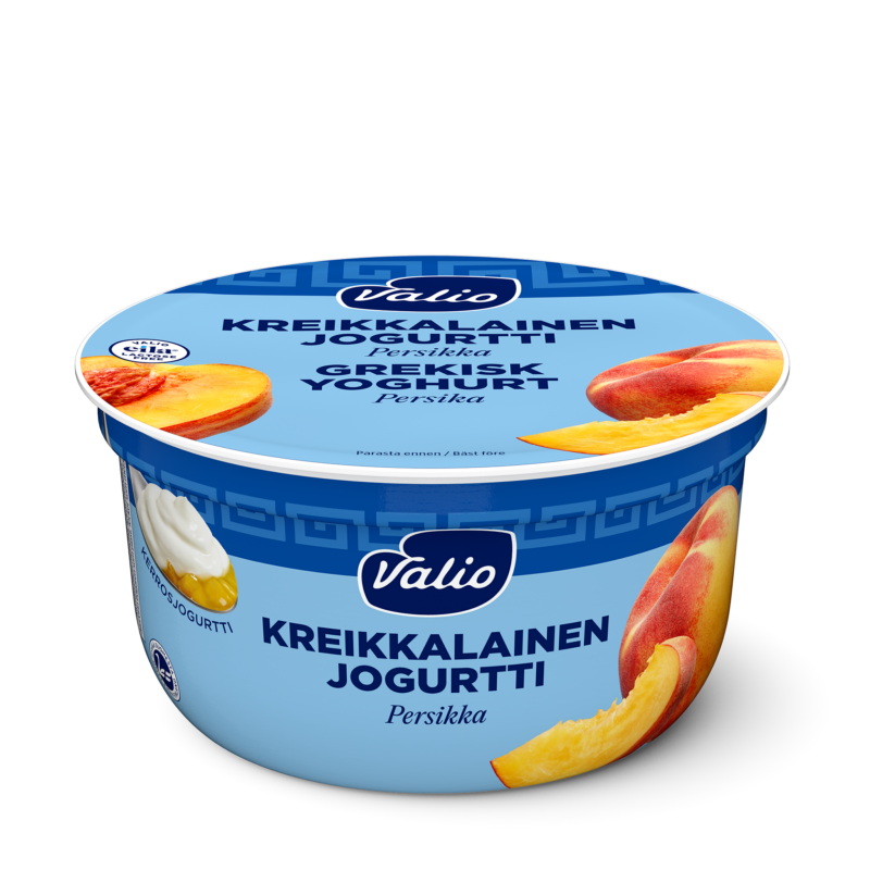 Valio kreikkalainen jogurtti persikka laktoositon 150 g