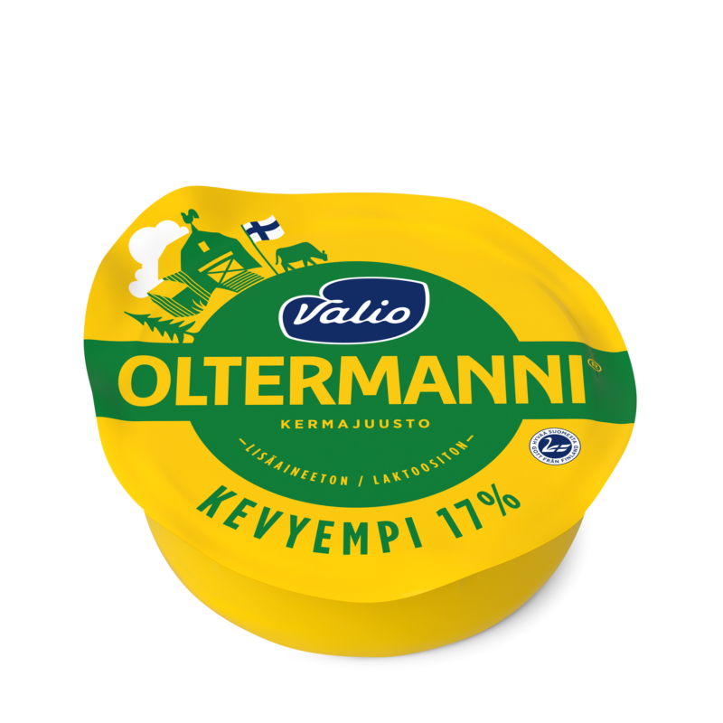 Valio Oltermanni® Kevyempi 17 % kermajuusto e250 g