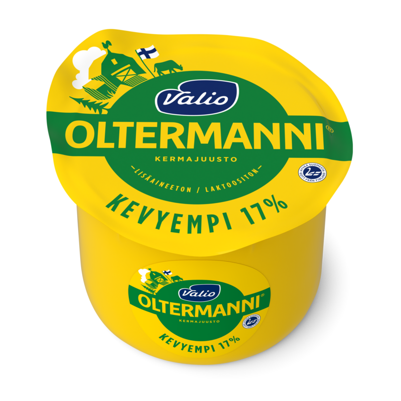 Valio Oltermanni® Kevyempi 17 % kermajuusto e900 g