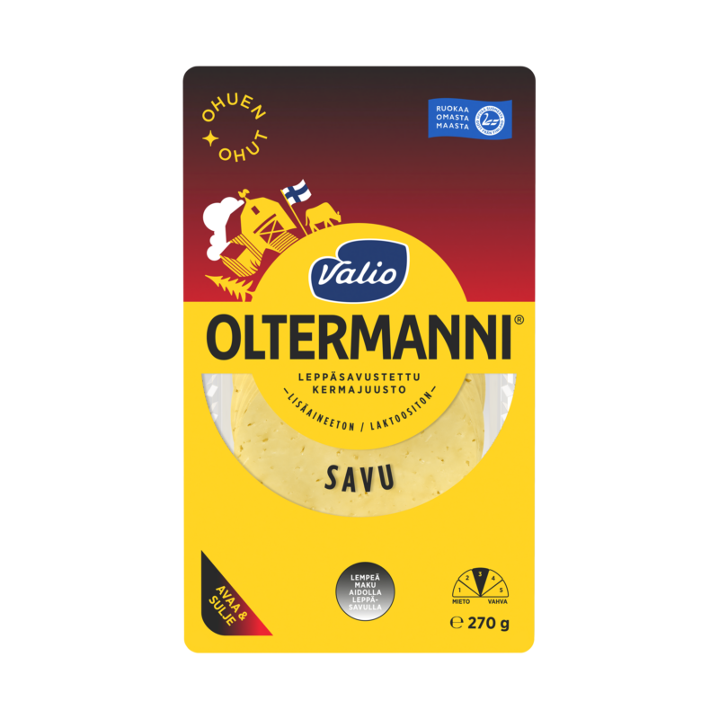 Valio Oltermanni® Savu ohuen ohut kermajuustoviipale e270 g