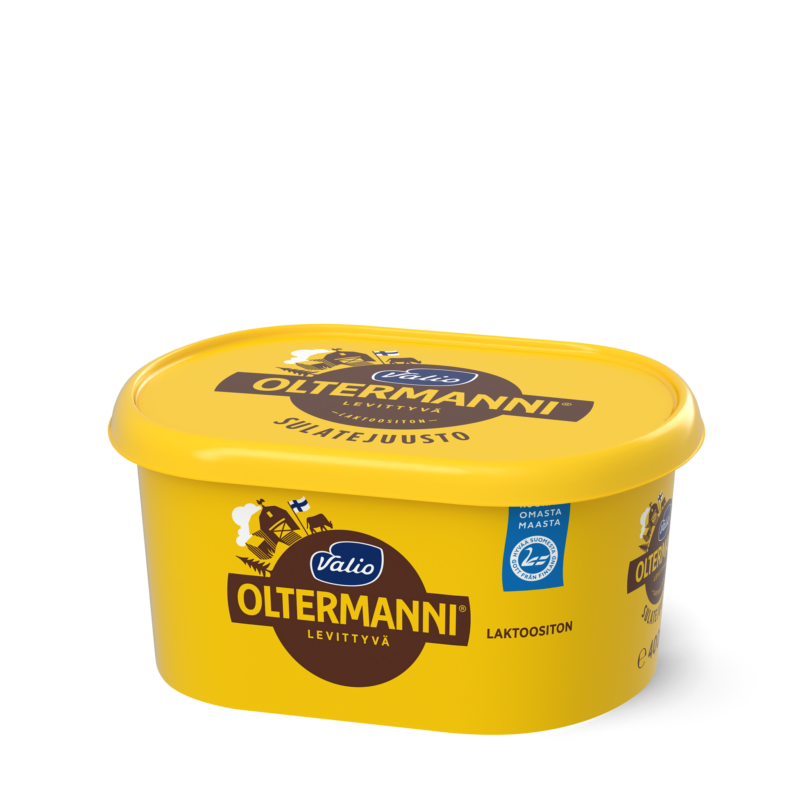 Valio Oltermanni® levittyvä sulatejuusto laktoositon e400 g