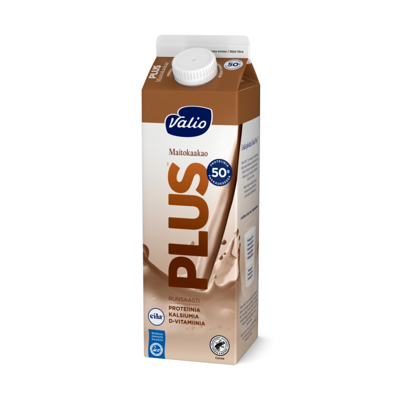 Valio Plus™ maitokaakaojuoma 1 l laktoositon