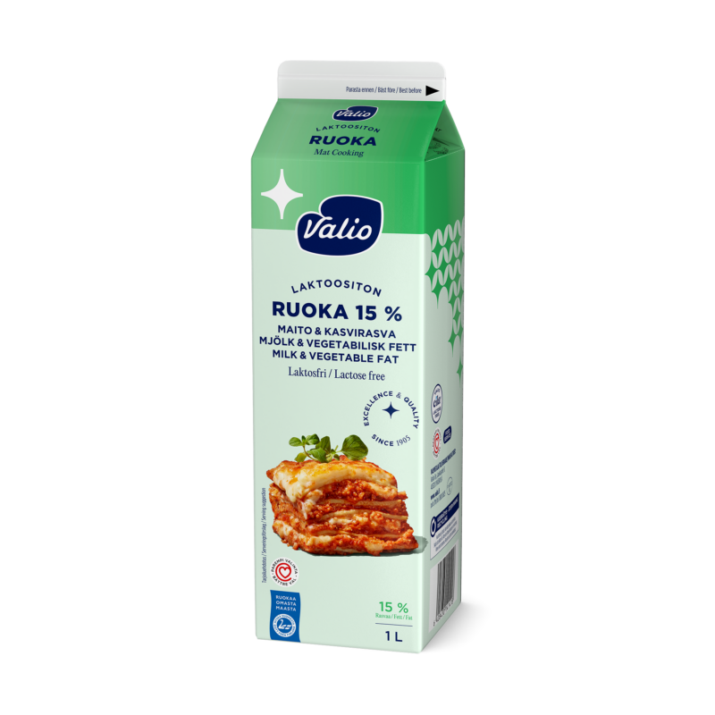 Valio Ruoka 15 % laktoositon 1 l
