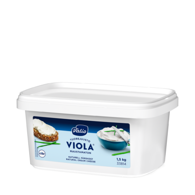 Valio Viola® maustamaton tuorejuusto laktoositon 1,5 kg