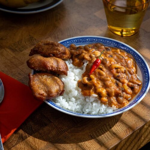 Robertin Bean Stew eli ghanalainen papumuhennos