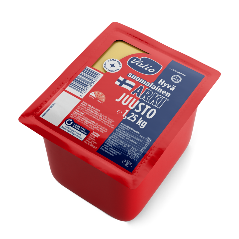 Valio Hyvä suomalainen Arki® juusto e1,25 kg