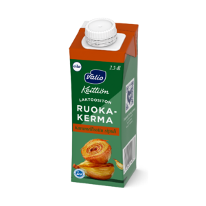 Valio Keittiön ruokakerma karamellisoitu sipuli UHT laktoositon 2,5 dl