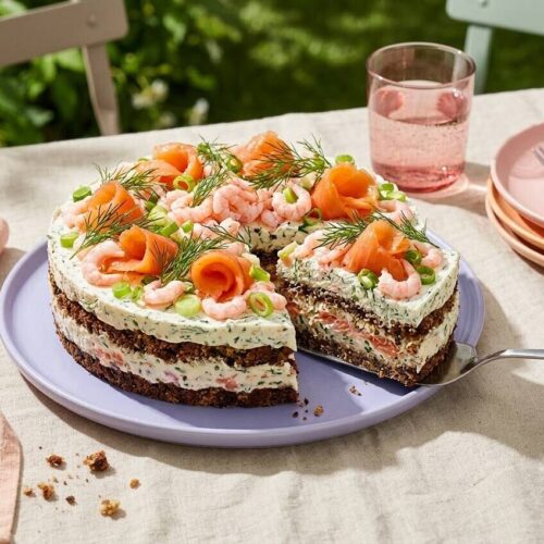 Saaristolainen voileipäkakku