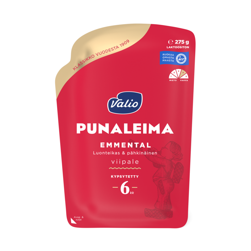 Valio Punaleima emmental juustoviipale e275 g